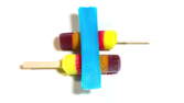 Time lapse clip - Melting colored Popsicles