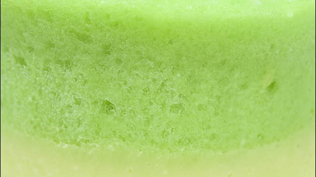 Yogurt With Fruit Mousse Macro