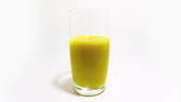 Time lapse clip - Yellow Smoothie