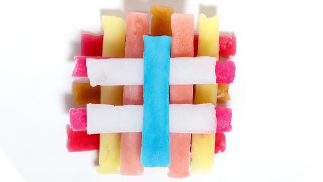 Popsicle Stack Melting - Topview